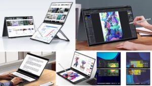 EHOMEWEI Dual Screen Portable Monitor EHOMEWEI Dual Screen Portable Monitor
